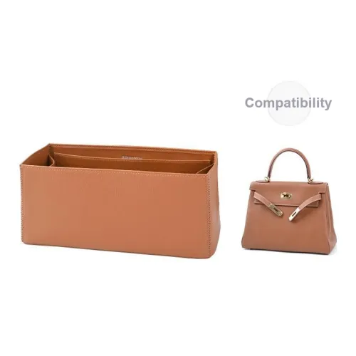 CHENGENG Овчина Сумка Вкладыш Женские Золотисто-коричневый