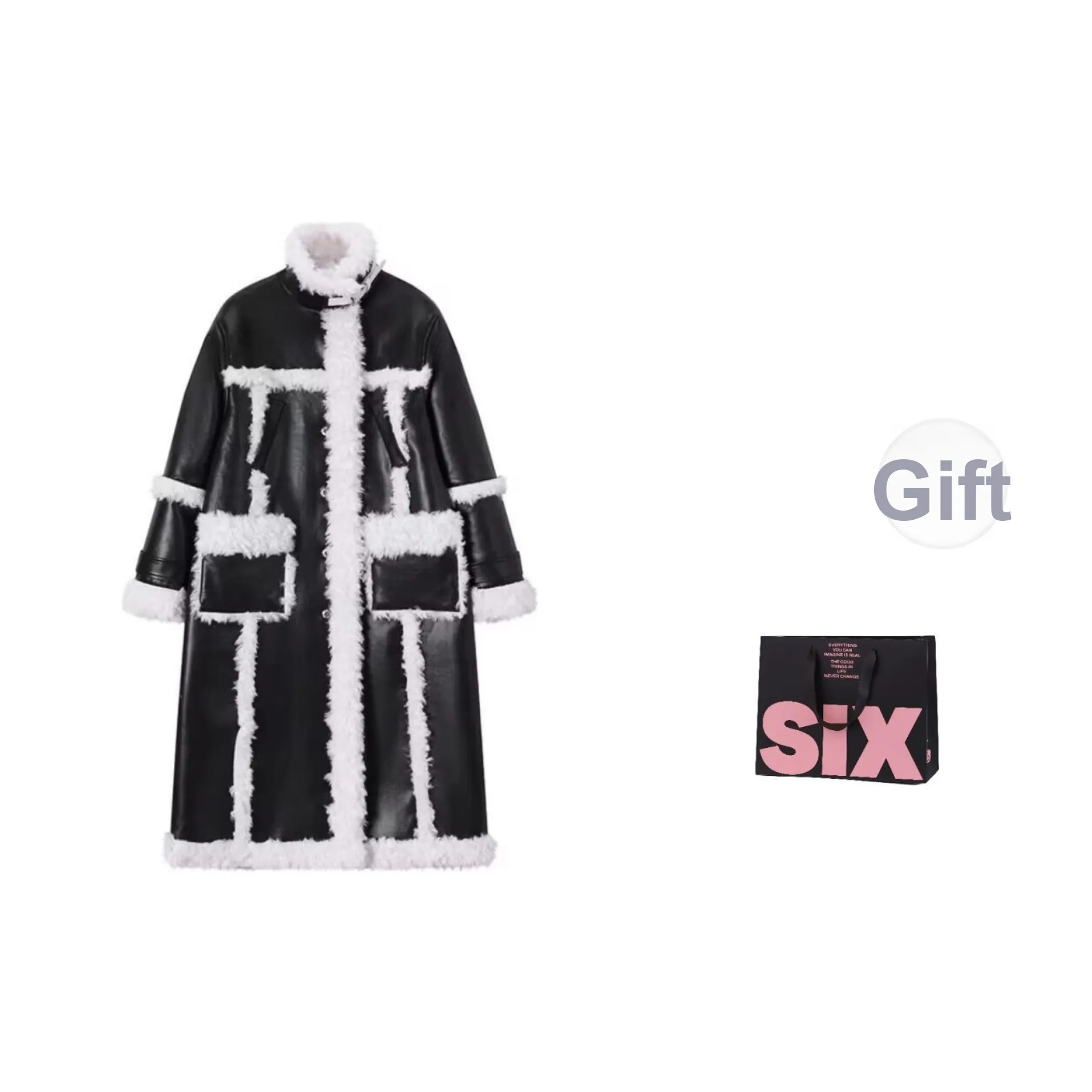 CTRTRC Черный Женские Меховые изделия