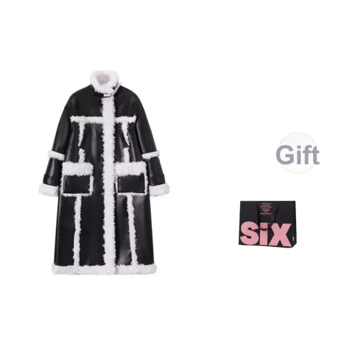 CTRTRC Черный Женские Меховые изделия