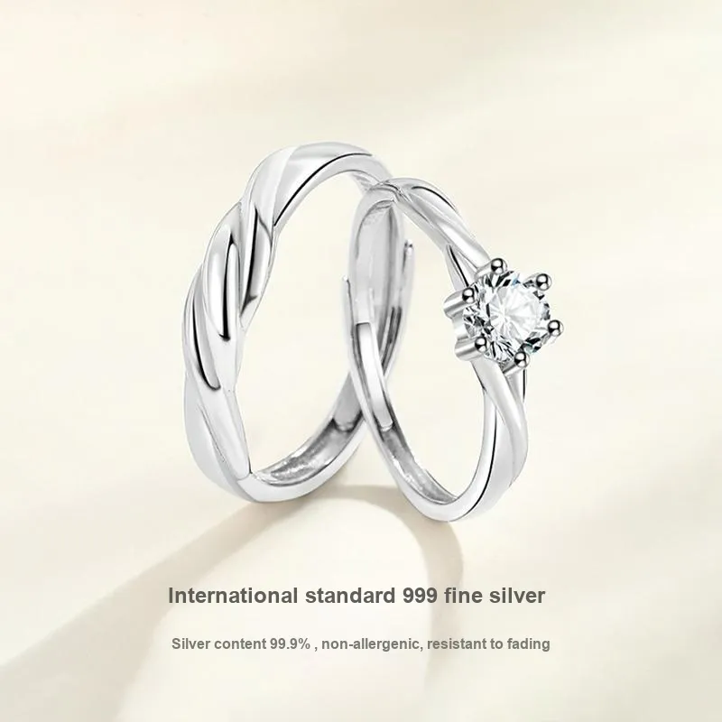 JUICY GRAPE 999 Fine Silver Rings Unisex-2