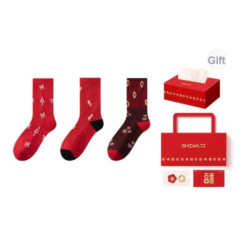 SHIWAJI Носки Crew Унисекс Набор в подарочной коробке