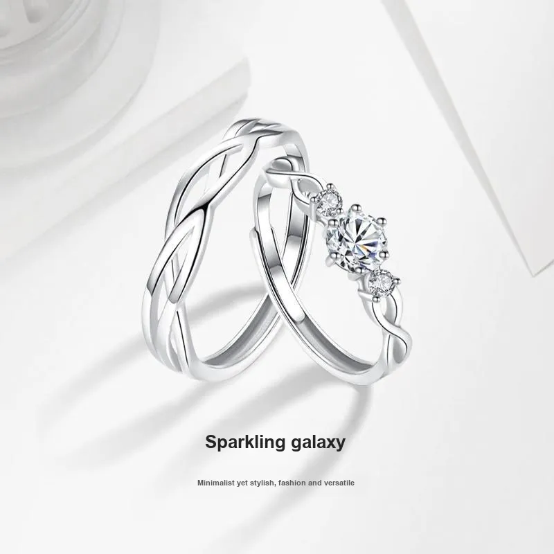 MISS TOOYA S999 Fine Silver Rings Unisex-1