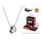 MARVEL/Marvel 925 Sterling Silver-Double Ring Necklace[Brand Collaboration Box]