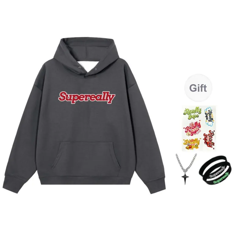 SUPEREALLY Sweatshirts Unisex-11