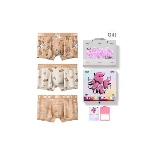 SEM R Трусы Мужские упаковка из 3 штук набор в подарочной коробке