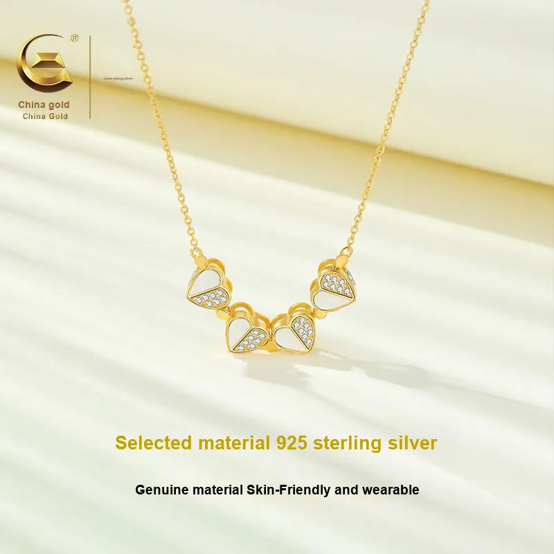 ZSY Silver 925 Necklaces Women's-3