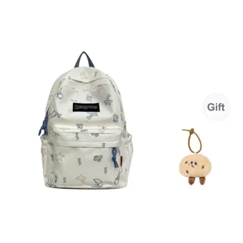 KAMLUI Nylon Backpacks Backpack Regular Unisex White/Black/Blue/Pink