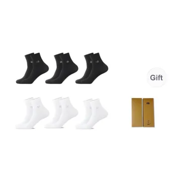 H YXIANG Mid Calf Socks Unisex Combo Set