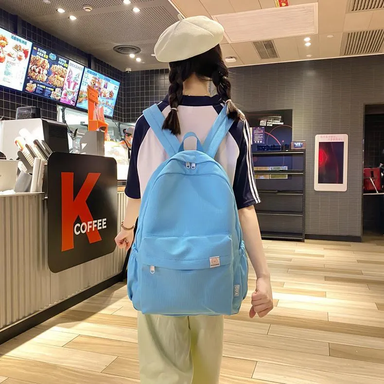 BALANG Cotton Fabric Backpack Regular Unisex Multicolor-1