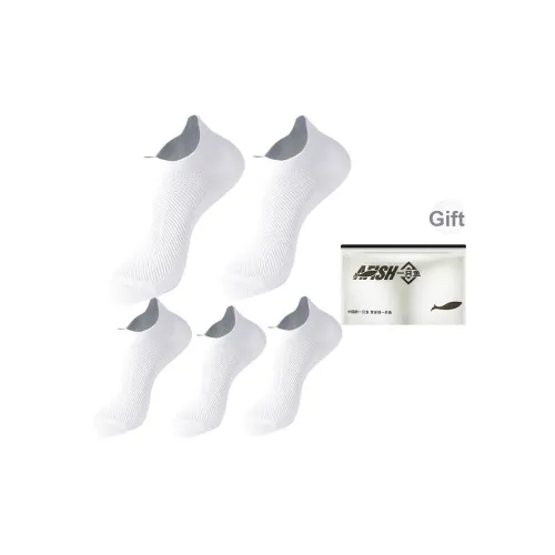 AFISH Низкие носки Мужские 5 пар сумка для покупок
