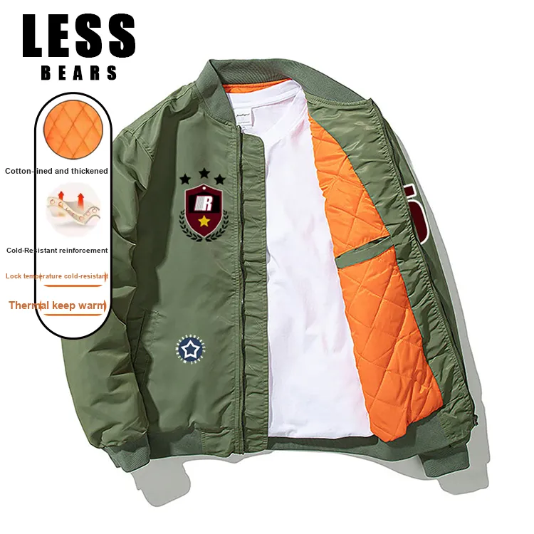LESS BEARS Jackets Coats Unisex-11