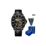 Black Dial with Gold Indexes