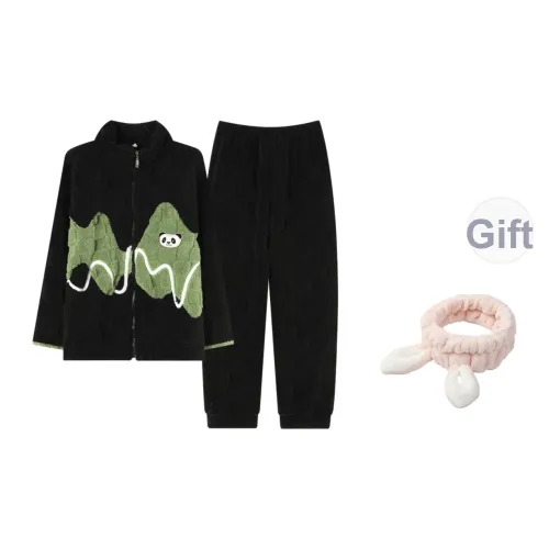 LEZIYUN Пижамный комплект Осенний и Зимний Женский