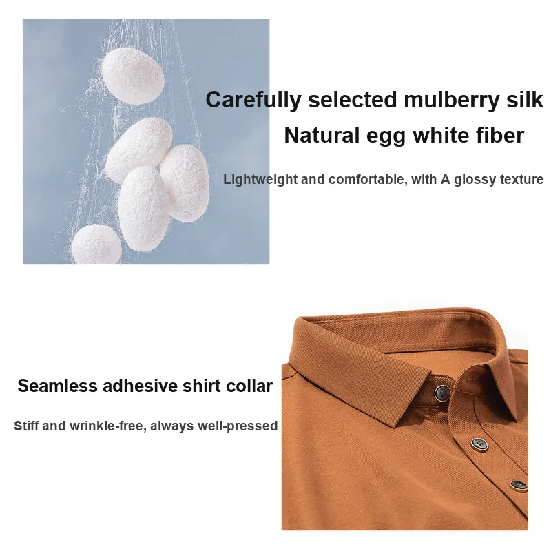 Mr.Bu Polo Shirt Men's Saddle Brown-3