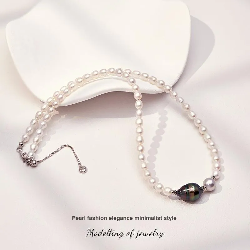 Mofei Pearl Necklaces Women's-6
