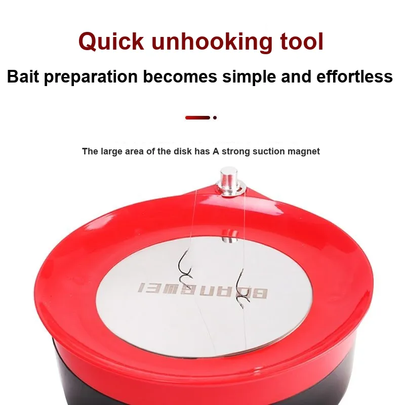GW Bait Box Fishing Mixing Bait PVC Stainless Steel-2