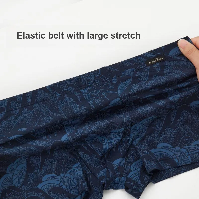 Shuya Underpants Men's 1 Pack Royal Blue-6