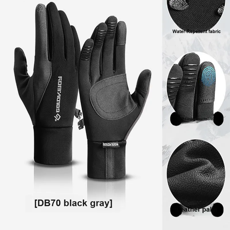 ZHIYILIANGPIN Ski Gloves Unisex-2