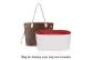 Neverfull Medium Size-White[Lightweight Waterproof]