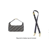 Dark Blue 1.8cm-Width Adjustable Crossbody Shoulder Strap 110-126cm