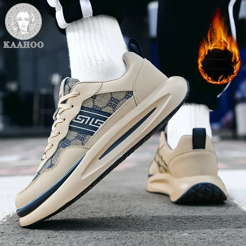KAAHOO Warm And Lightweight Low-Top Skateboard Shoes Unisex-1