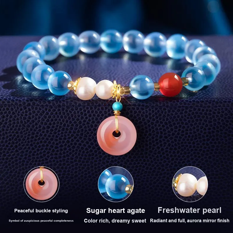 MOLADY Jade Bracelets Women's-8