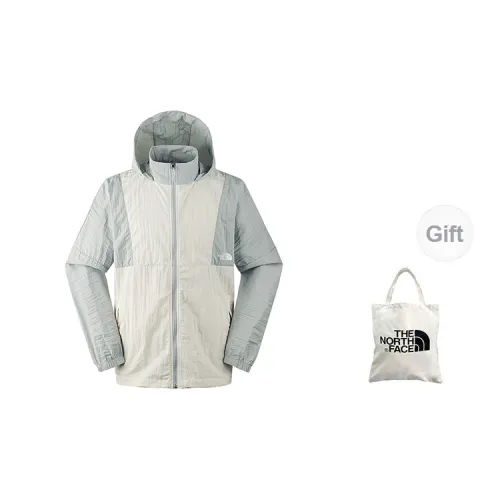 THE NORTH FACE City Outdoor Collection Jackets Unisex Sand Dune White/Starlight Gray