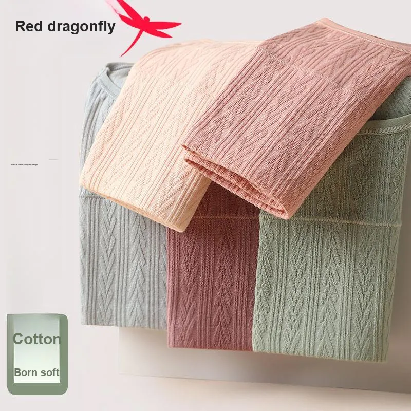RED DRAGONFLY Cotton Panties Women's Combination Gift Box Set-3