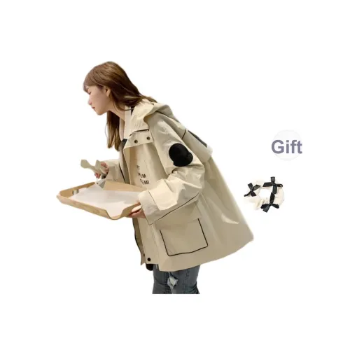 TURN UP Абрикос + Резинка для волос + Женские Тренч