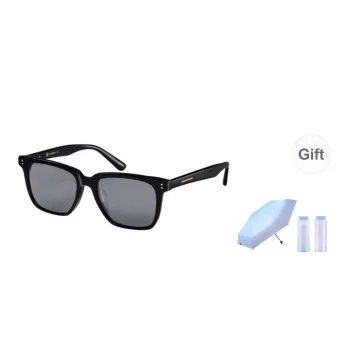MUJOSH Square Plate Midframe Outdoor Sun Protection Sunglasses UV Protection Unisex
