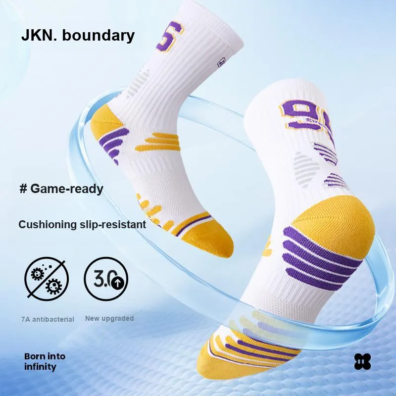 JKN Unisex Basketball Socks-1