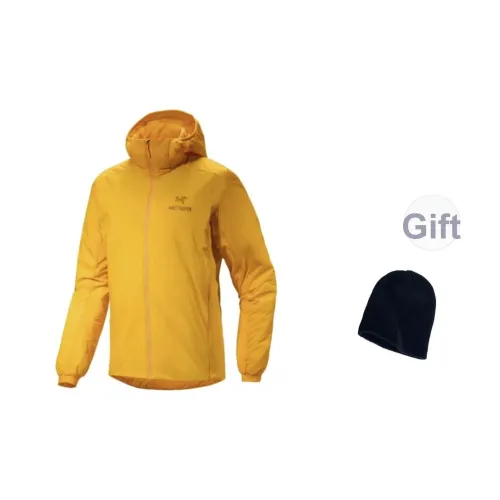 Arcteryx Atom Series HOODY Пуховая куртка Женская Эдзидза-оранжевая В комплекте шапка