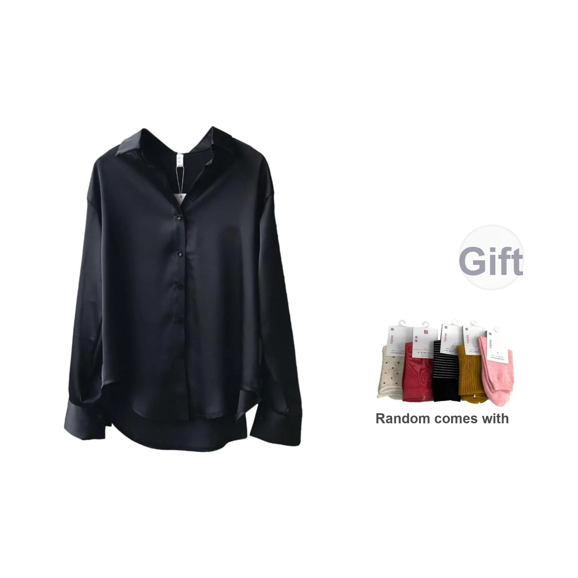 Hirono Journal Весна And Осенний Рубашка Женские