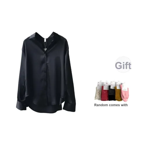 Hirono Journal Весна And Осенний Рубашка Женские