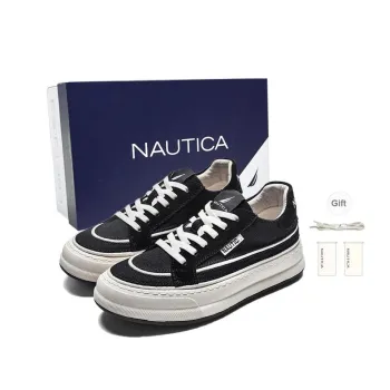 NAUTICA Canvas Shoes Women's Low Top Black