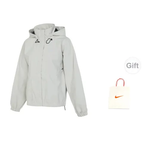 Nike Windbreaker Jackets Unisex Smoke Gray