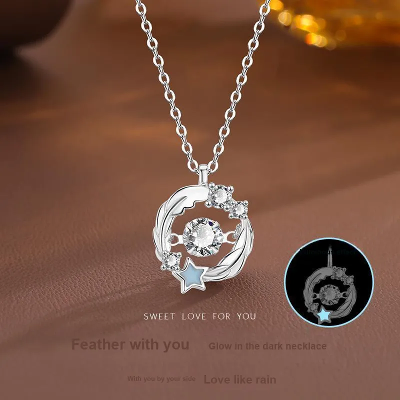 MOVER S999 Fine Silver Necklaces Women's-1