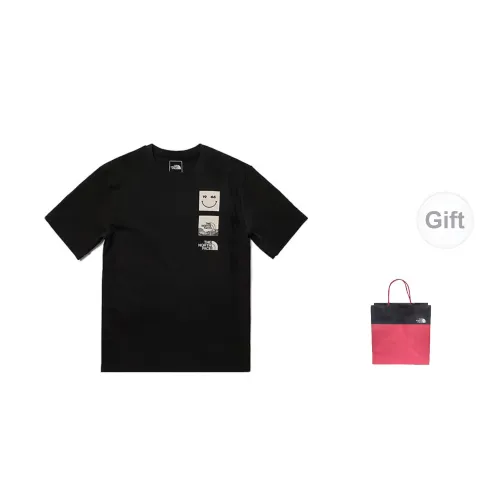 THE NORTH FACE T-Shirts Men Black With Gift Bag