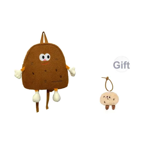 PAIBLOKS Композитная ткань рюкзак унисекс коричневый