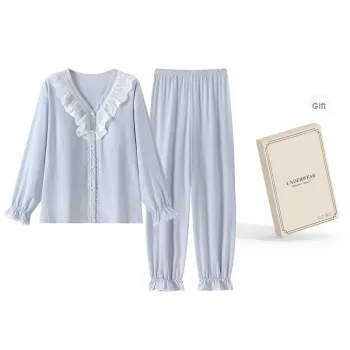 O'MESIK Pajama Set Women's Gift Box Set Light Purple