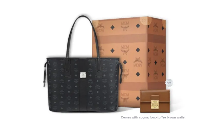 MCM Liz Visetos Shoulder Bags-4