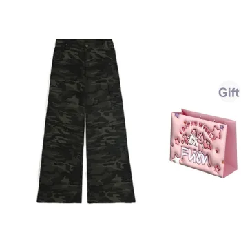 FLIM Jeans Unisex Camouflage Bear Box