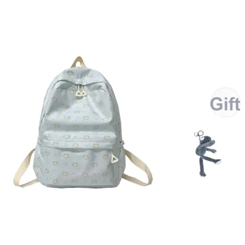 KAMLUI Нейлон Рюкзак Стандартный Унисекс Синий Белый