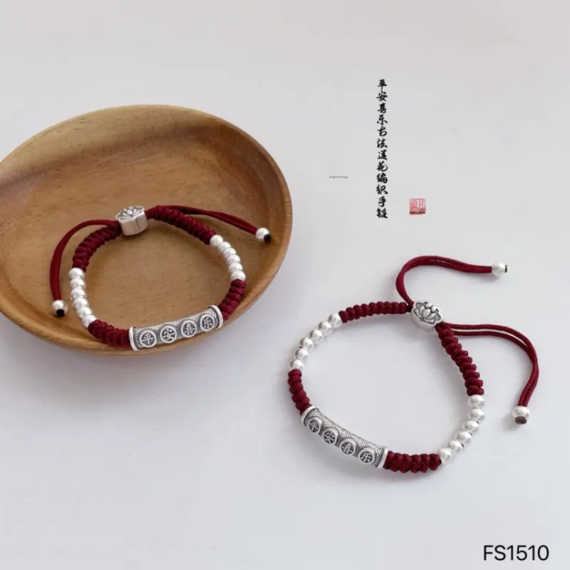 Stone Edge Poly 999 Fine Silver Bracelets Unisex-3