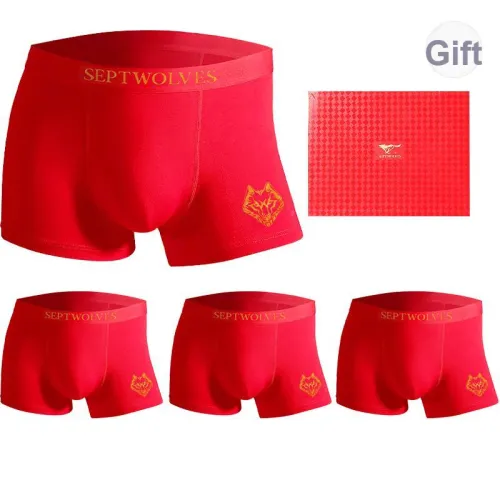 SEPTWOLVES Нижнее белье Подарочная коробка Мужской 4 пачки