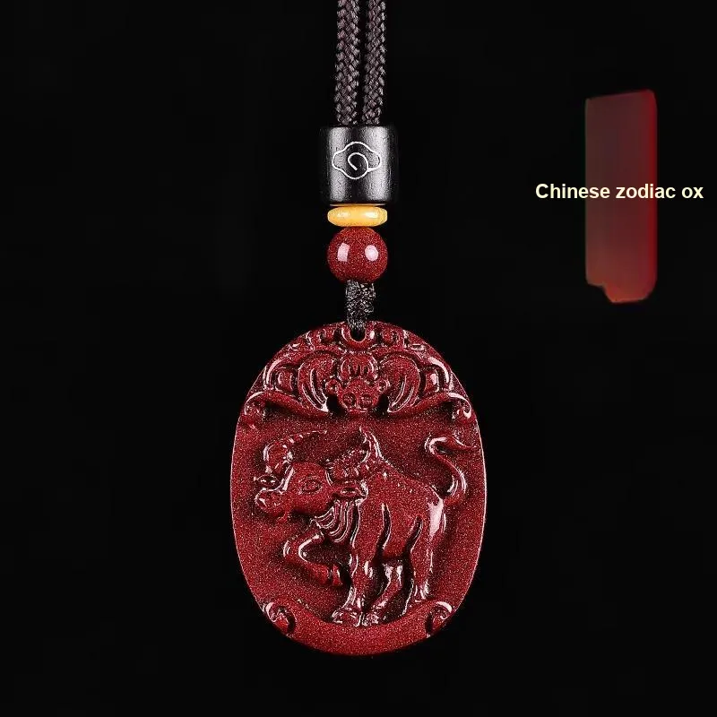 Sima Is Ethereal Cinnabar Pendants Unisex-13