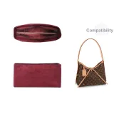 Сумка Carryall [Средний размер] (Бургундский цвет) с подкладкой