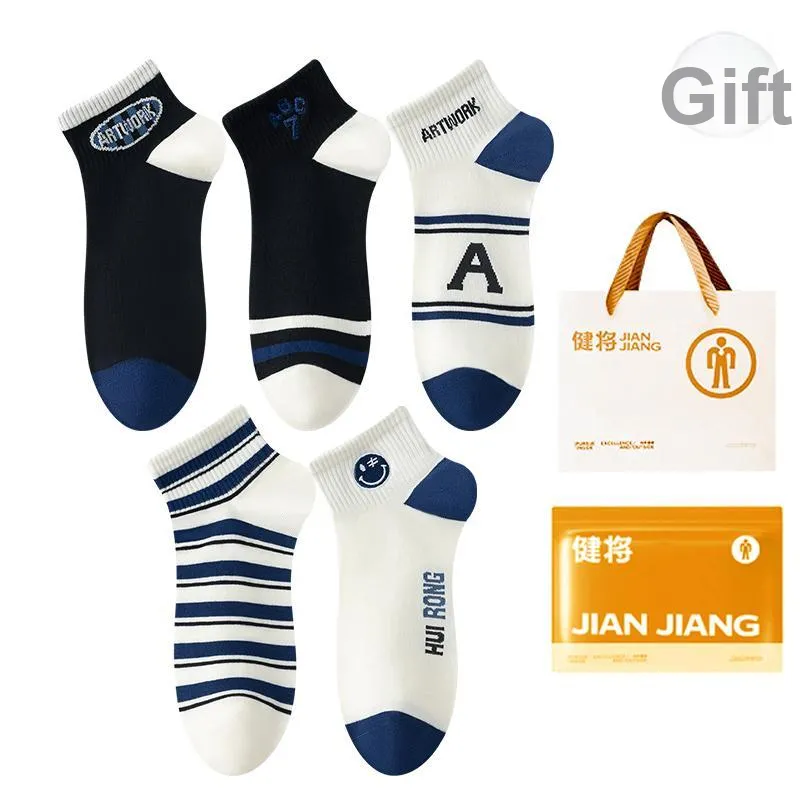 Master Mid Calf Socks Men's Box 5 Pack