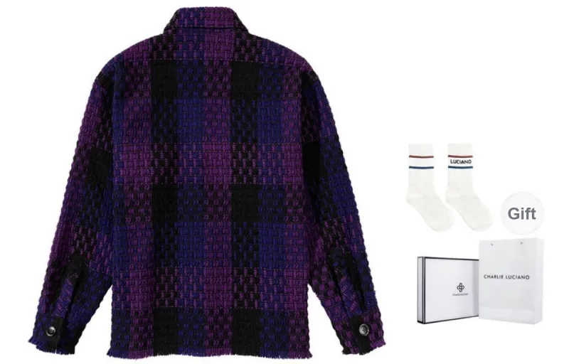 Charlie Luciano Shirt Unisex Purple-5