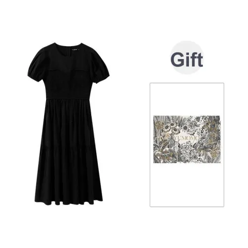 YUMOMO STAR Женские Платья с Коротким Рукавом